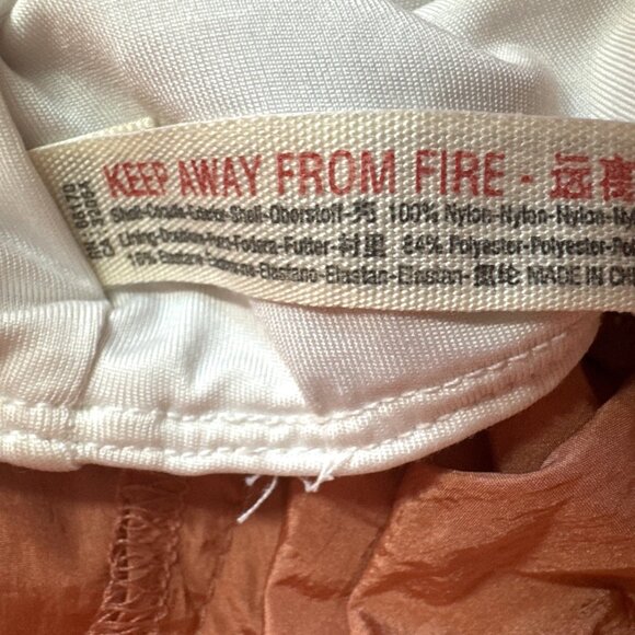 Free People Movement Shorts Womens Small Rust Orange Athletic The Way Home Lined - Picture 8 of 8